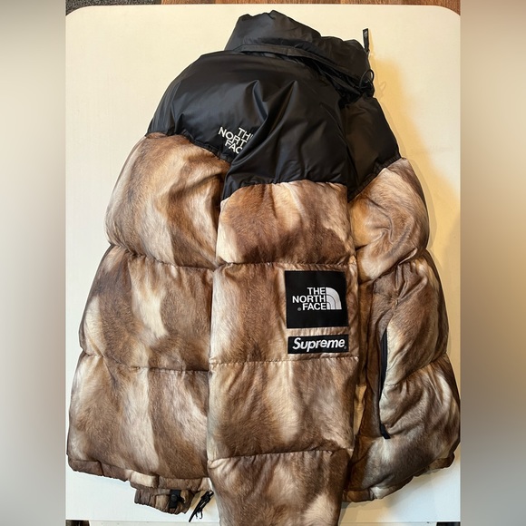 Supreme the north face tnf fur print nuptse - Picture 3 of 5